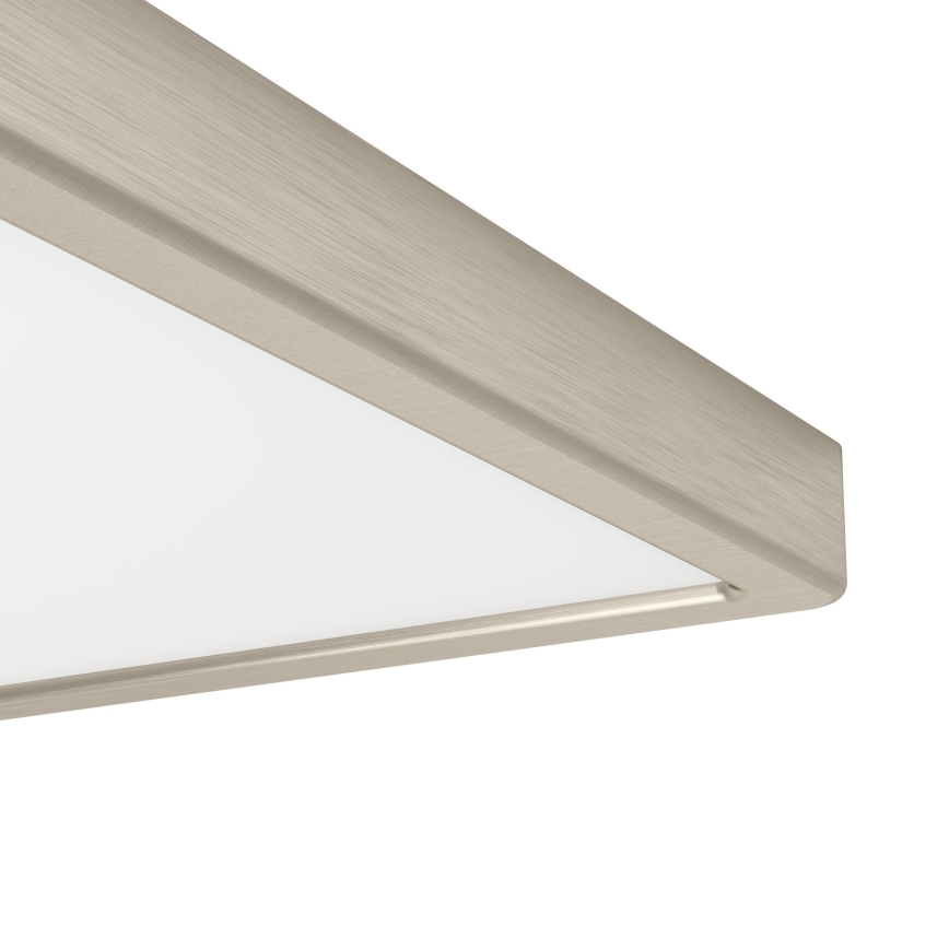 Eglo - потолочный светильник LED/17,5W/230V 2700/4000/6500K 39x39 cm матовый хром