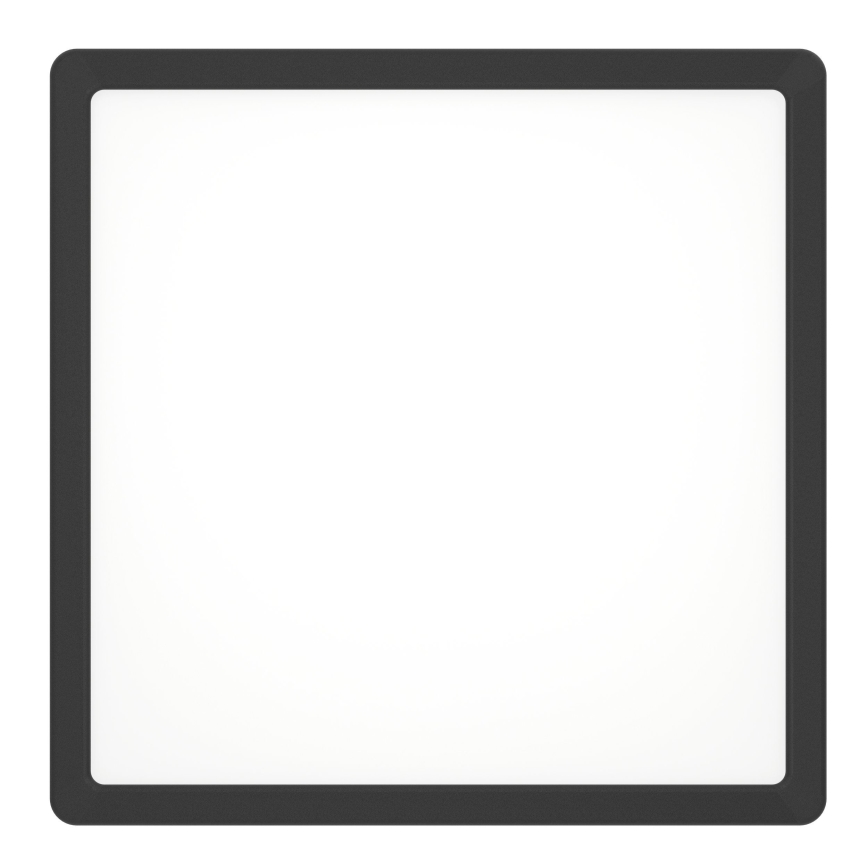 Eglo - LED стельовий світильник для ванної кімнати LED/13W/230V 2700/4000/6500K 29x29 см IP44 чорний