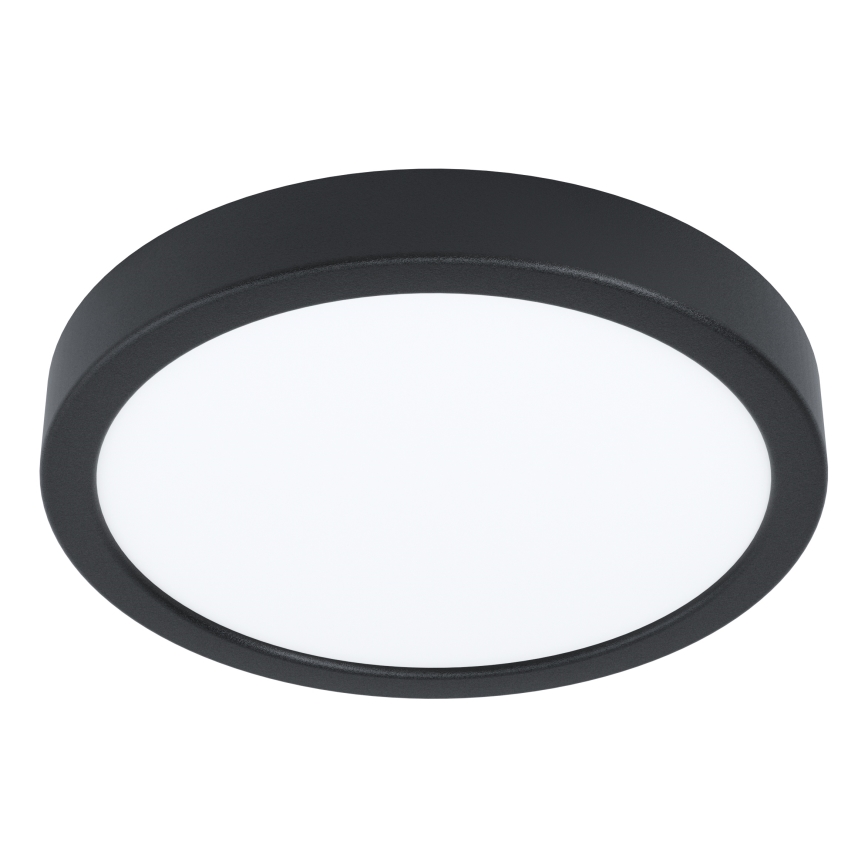 Eglo - диммируемый потолочный светильник для ванной LED RGBW, 11,2W/230V, 2700-6500K, диам. 21,1cm, IP44, čёрный
