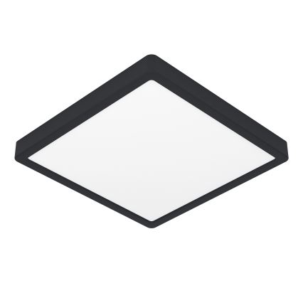 Eglo - LED RGBW диммируемый потолочный светильник для ванной LED/13,5W/230V 2700-6500K 29,5x29,5 cm IP44 чёрный