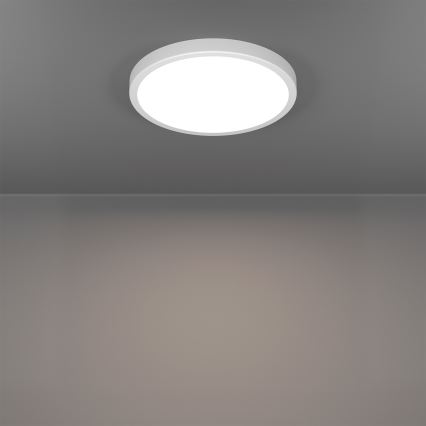 Eglo - LED RGBW диммируемый потолочный светильник для ванной LED/14,3Вт/230В 2700-6500K диам. 27,8 см IP44 белый