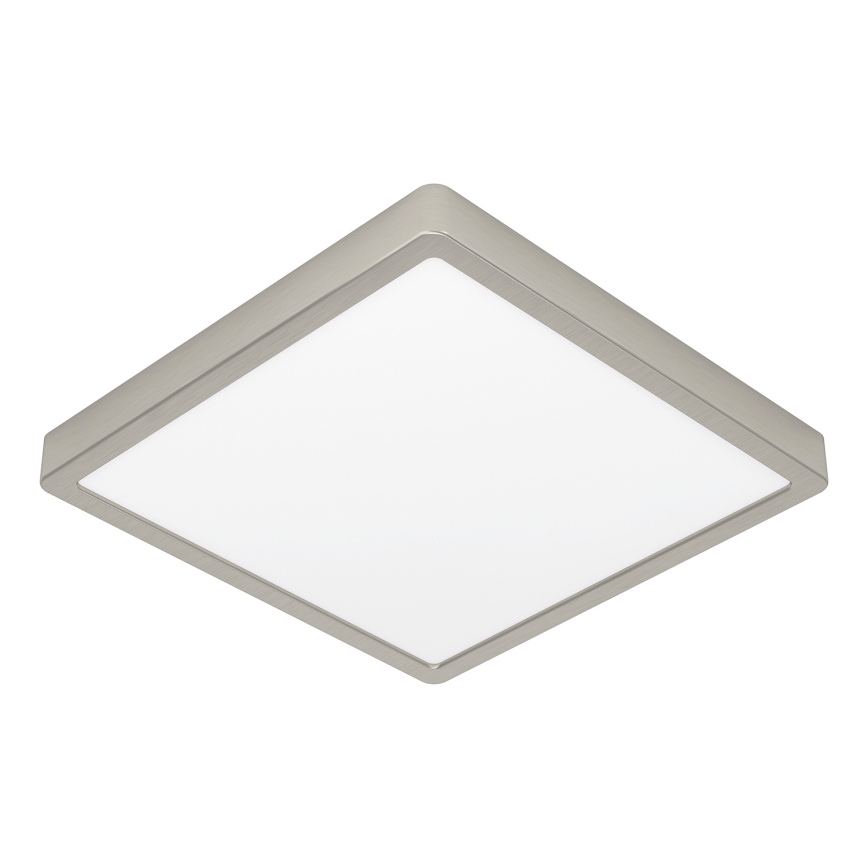 Eglo - LED RGBW регульований стельний світильник для ванної кімнати LED/13,5W/230V 2700-6500K 29,5x29,5 cm IP44 матовий хром