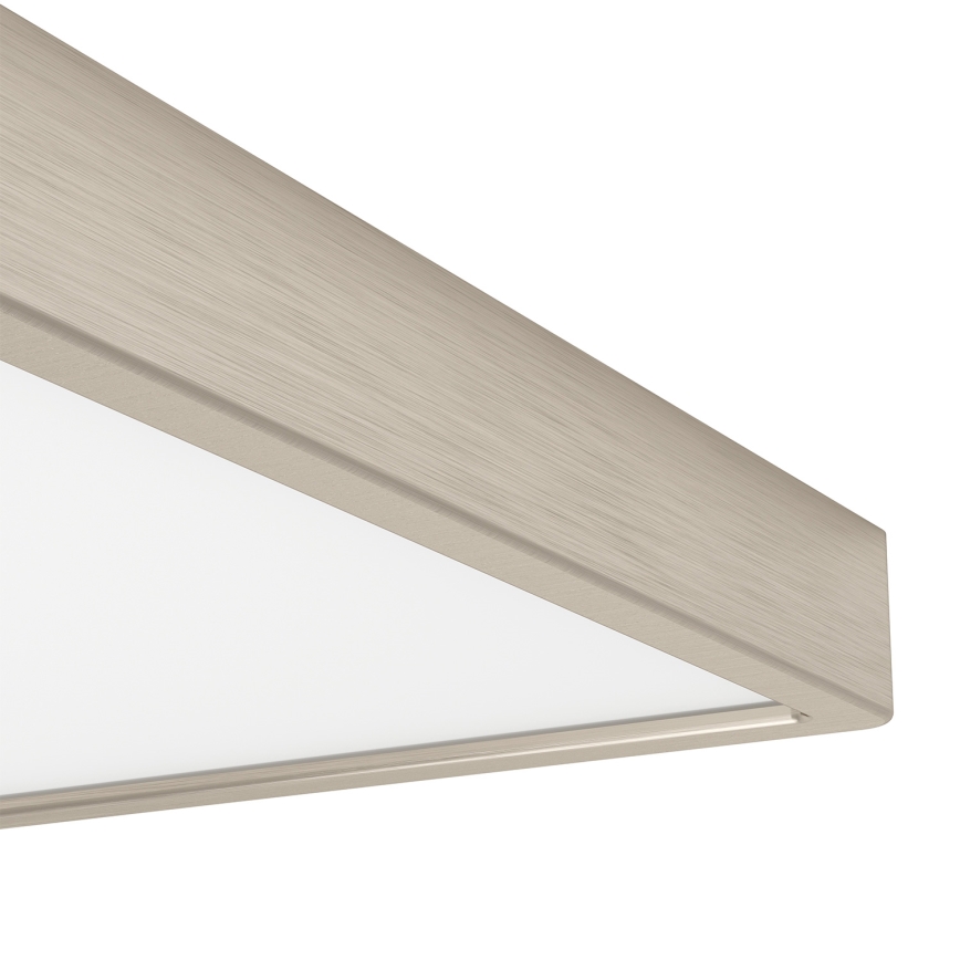 Eglo - LED RGBW регульований стельний світильник для ванної кімнати LED/13,5W/230V 2700-6500K 29,5x29,5 cm IP44 матовий хром
