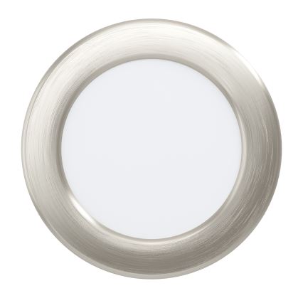 Eglo - LED встраиваемый потолочный светильник LED/6,3W/230V 2700/4000/6500K диаметр 11,9 см матовый хром