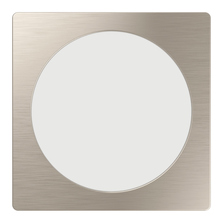 Eglo - LED вбудований світильник LED/10,5W/230V 2700/4000/6500K 16,6x16,6 cm матовий хром