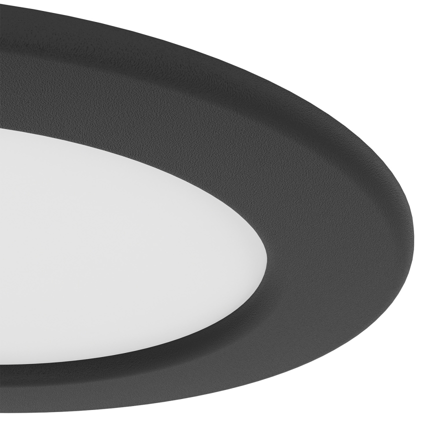Eglo - LED RGBW диммируемый встраиваемый потолочный светильник для ванной комнаты LED/5W/230V 2700-6500K диам. 12 см IP44 черный