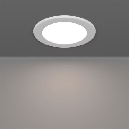 Eglo - LED RGBW диммируемый встраиваемый потолочный светильник для ванной комнаты, 5 Вт/230 В, 2700–6500 K, диаметр 12 см, IP44, белый