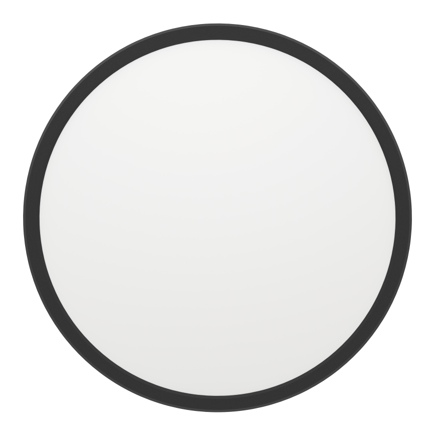 Eglo - Світильник для ванної кімнати стельовий LED/13,9W/230V 2700/4000/6500K діам. 30 см IP44 чорний