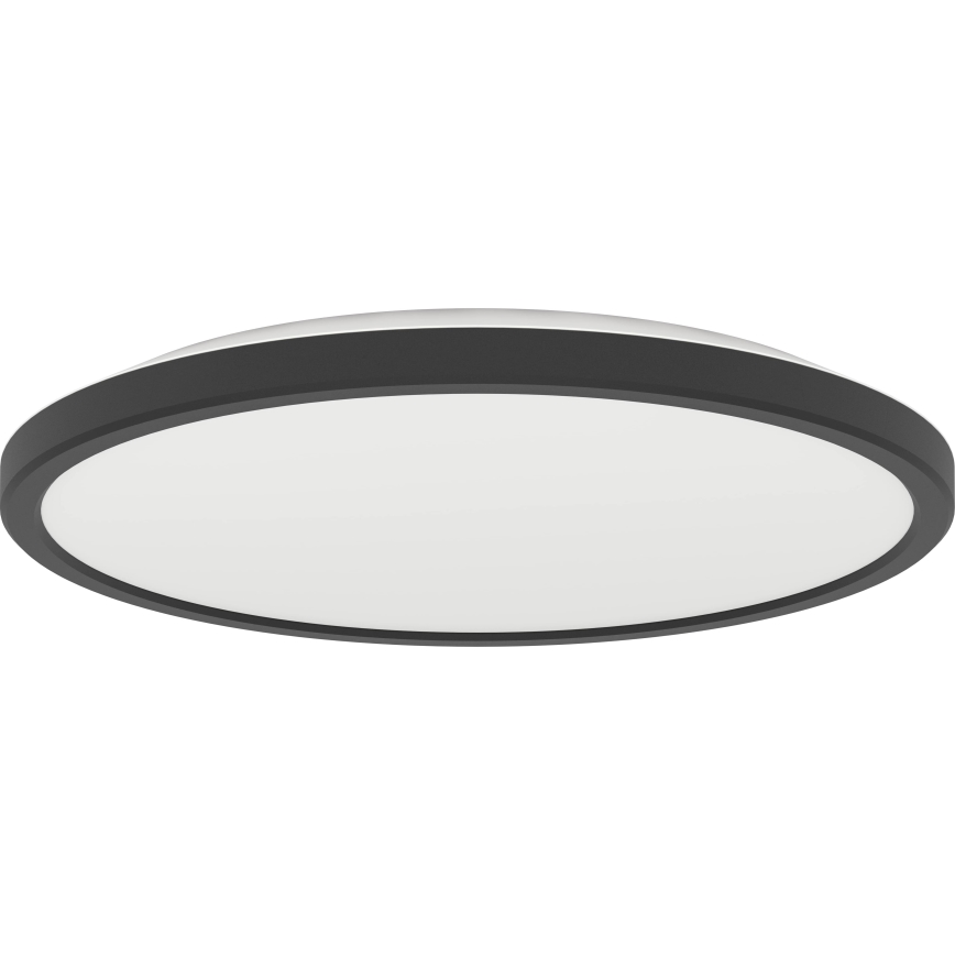 Eglo - Світлодіодний стельовий світильник для ванної кімнати LED/13,9W/230V 2700/4000/6500K діаметр 30 см IP44 чорний