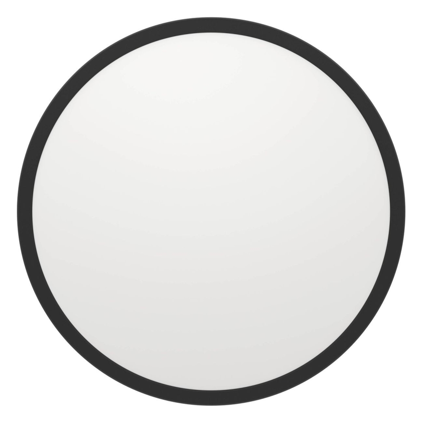 Eglo - Светодиодный уличный потолочный светильник LED/16,8W/230V 2700/4000/6500K диаметр 50 см IP44 черный