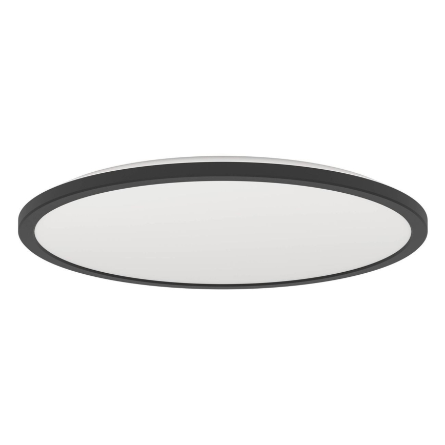 Eglo - Світлодіодний стельовий світильник для ванної кімнати LED/16,8W/230V 2700/4000/6500K діаметр 50 см IP44 чорний