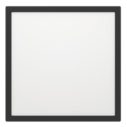 Eglo - Светодиодный уличный потолочный светильник LED/13,4W/230V 2700/4000/6500K 29x29 см IP44 черный