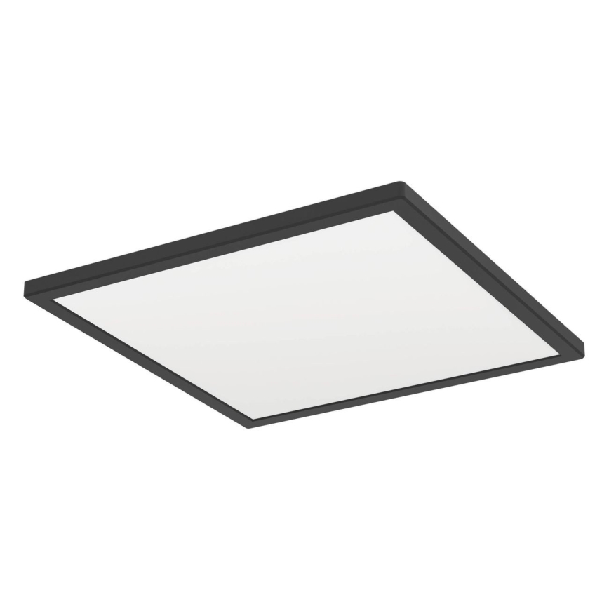 Eglo - Светодиодный уличный потолочный светильник LED/17,6W/230V 2700/4000/6500K 39x39 см IP44 черный