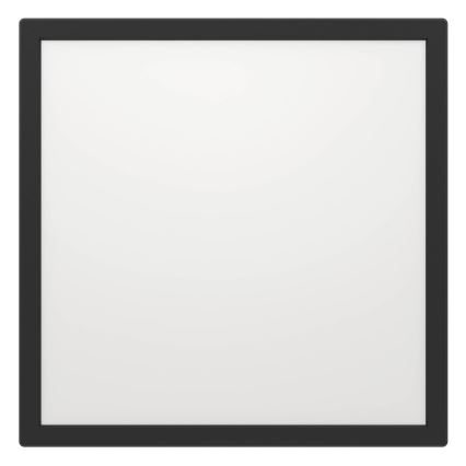 Eglo - Светодиодный уличный потолочный светильник LED/17,6W/230V 2700/4000/6500K 39x39 см IP44 черный