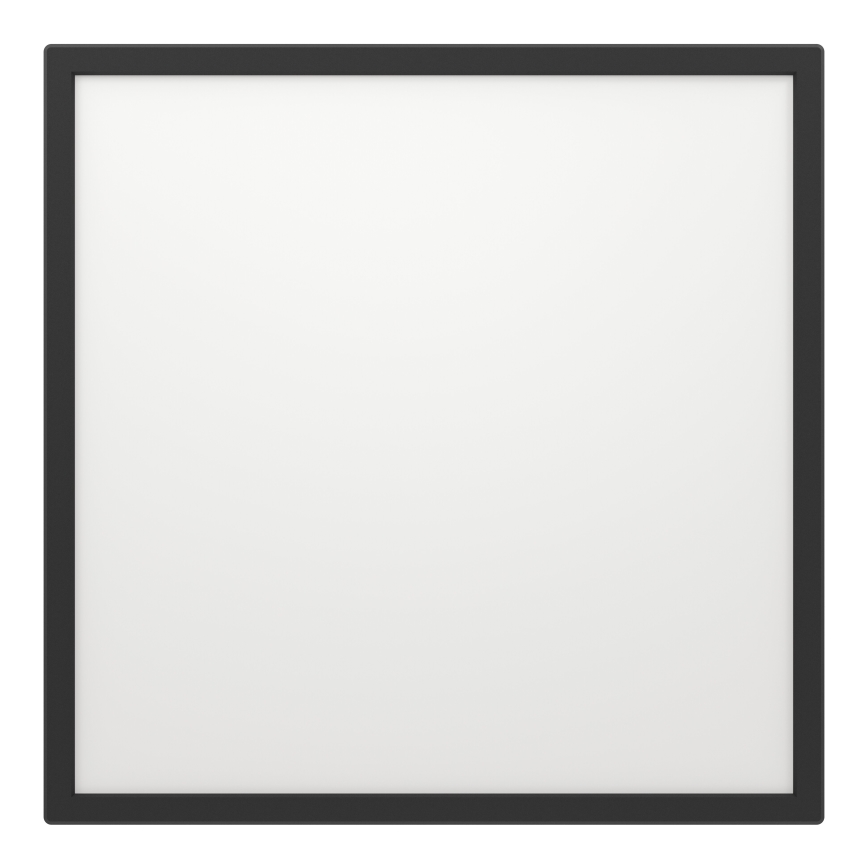 Eglo - Светодиодный уличный потолочный светильник LED/17W/230V 2700/4000/6500K 50x50 см IP44 черный