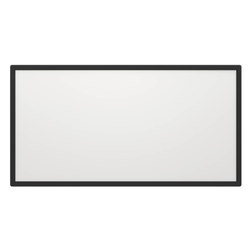 Eglo - Светодиодный уличный потолочный светильник LED/17,2W/230V 2700/4000/6500K 30x57 см IP44 черный