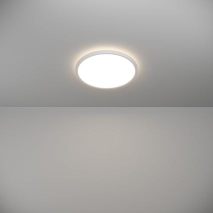 Eglo - Світлодіодний стельовий світильник для ванної кімнати LED/13,9W/230V 2700/4000/6500K діаметр 30 см IP44 білий