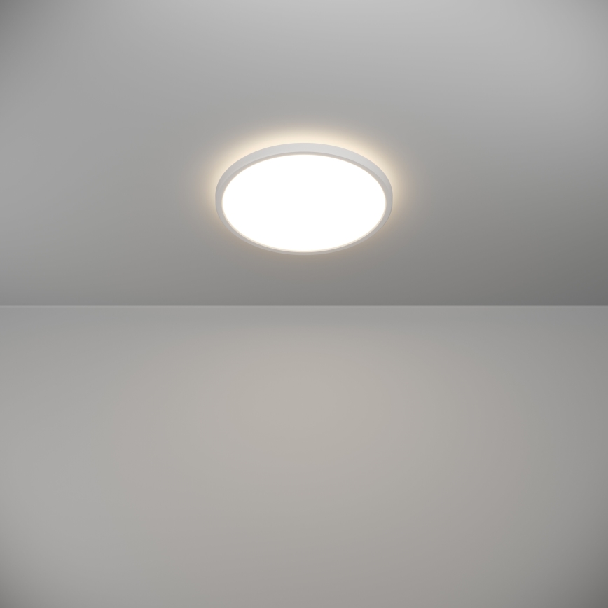 Eglo - Світлодіодний стельовий світильник для ванної кімнати LED/13,9W/230V 2700/4000/6500K діаметр 30 см IP44 білий