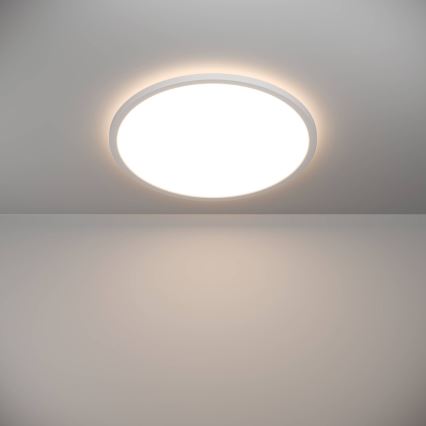 Eglo - Світлодіодний стельовий світильник для ванної кімнати LED/16,8W/230V 2700/4000/6500K діаметр 50 см IP44 білий