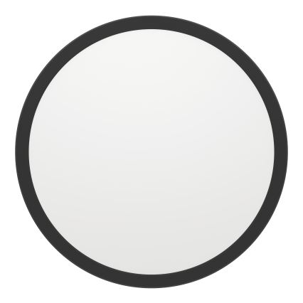 Eglo - Светодиодный потолочный светильник для ванной комнаты с регулированием яркости LED/18,5W/230V 2700-6500K диаметр 38,9 см IP44 черный + дистанционное управление