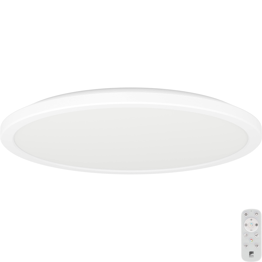Eglo - Светодиодный уличный потолочный светильник с регулированием яркости LED/18,5W/230V 2700-6500K диаметр 38,9 см IP44 белый + дистанционное управление