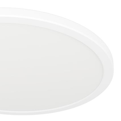 Eglo - Светодиодный уличный потолочный светильник с регулированием яркости LED/18,5W/230V 2700-6500K диаметр 38,9 см IP44 белый + дистанционное управление