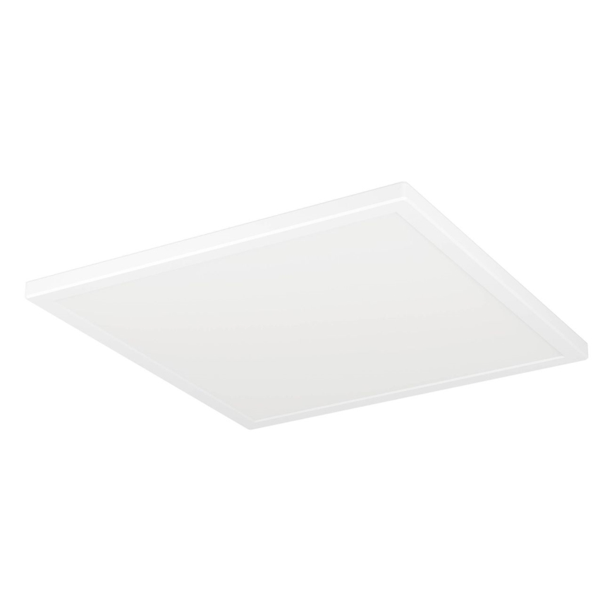 Eglo - Светодиодный уличный потолочный светильник с регулированием яркости LED/17,6W/230V 2700-6500K 39x39 см IP44 белый + дистанционное управление