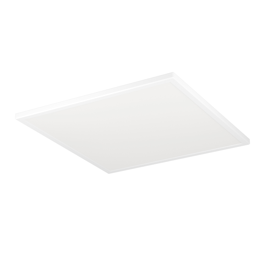 Eglo - Стельовий LED світильник для ванної з регулюванням яскравості LED/17W/230V 2700-6500K 50x50 см IP44 білий + пульт дистанційного керування