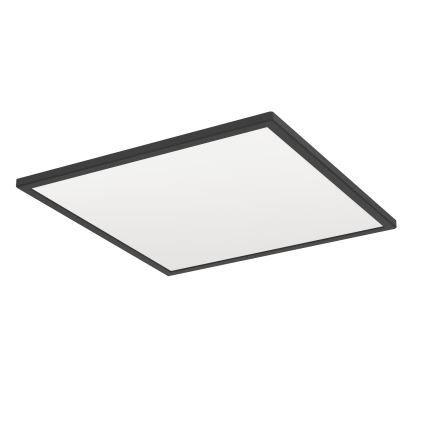 Eglo - LED RGBW Стельовий світильник для ванної з регулюванням яскравості LED/17W/230V 2700-6500K 50x50см IP44 чорний ZigBee