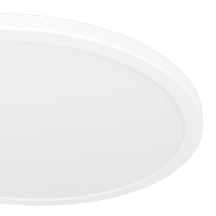Eglo - LED RGBW Стельовий світильник для ванної з регулюванням яскравості LED/18,5W/230V 2700-6500K діаметр 38,9см IP44 білий ZigBee