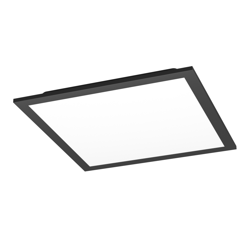 Eglo - світлодіодний RGBW стельовий світильник з регульованою яскравістю LED/14 Вт/230 В 2700-6500 К 30x30 см чорний