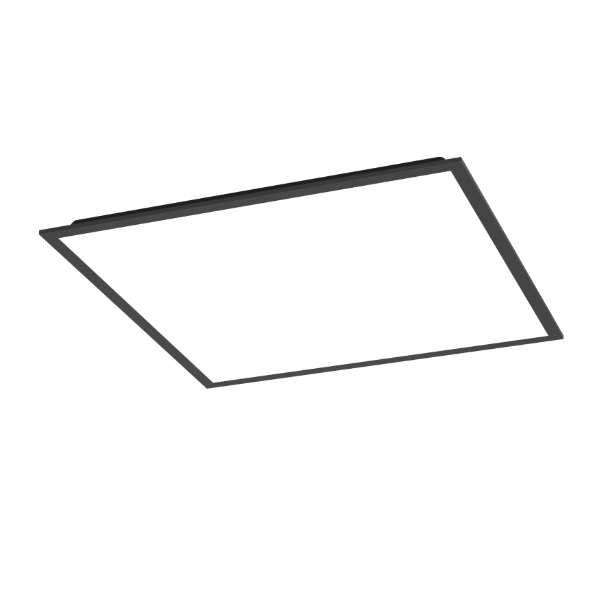 Eglo - Диммируемая накладная потолочная LED-панель RGBW, 33 Вт/230 В, 2700–6500 К, 60×60 см, чёрная