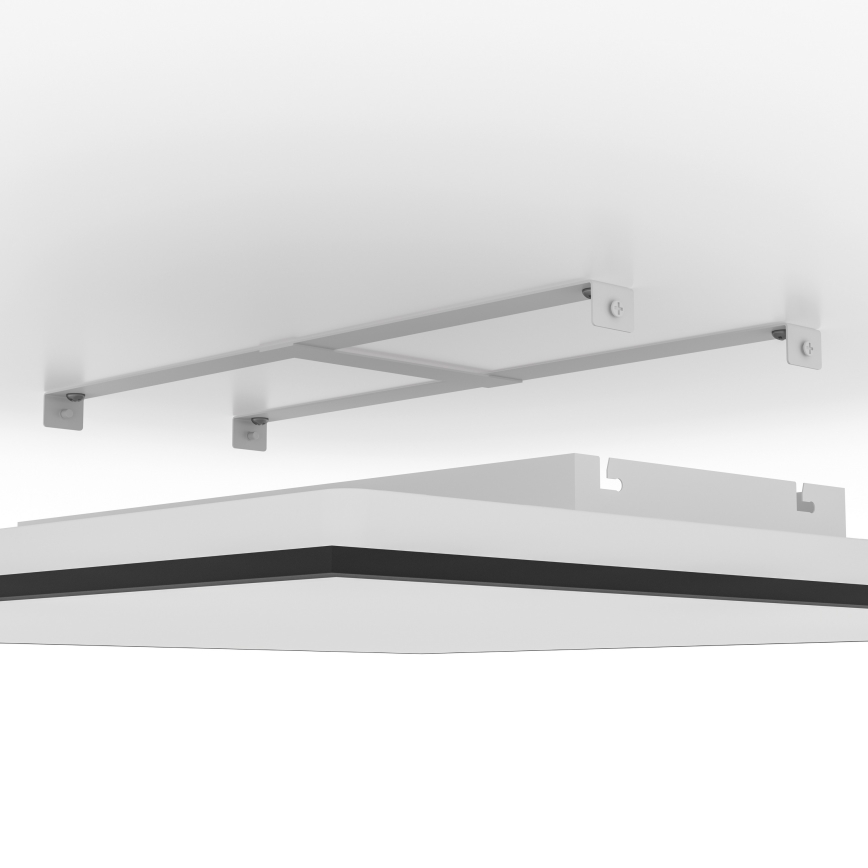 Eglo - LED RGBW затемнювана накладна панель LED/33W/230V 2700-6500K 60x60 cm чорна