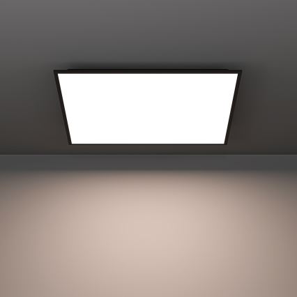 Eglo - LED RGBW затемнювана накладна панель LED/33W/230V 2700-6500K 60x60 cm чорна