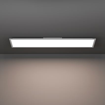 Eglo - диммируемая накладная светодиодная панель LED RGBW, 34 Вт, 230 В, 2700–6500 К, 120×30 см, белая