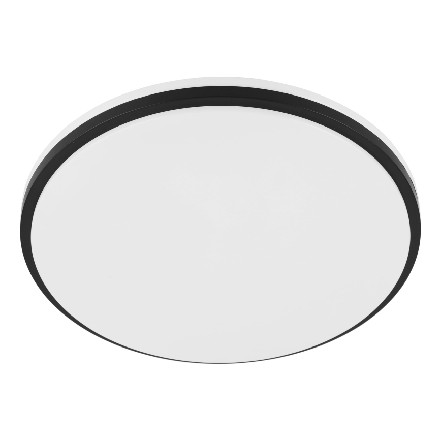 Eglo - LED стельовий світильник для ванної кімнати LED/18W/230V 3000/4000/6500K IP54 чорний