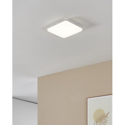 Eglo - LED потолочный светильник для ванной LED/16,5W/230V 2700/4000/6500K 26x26 cm IP54 белый