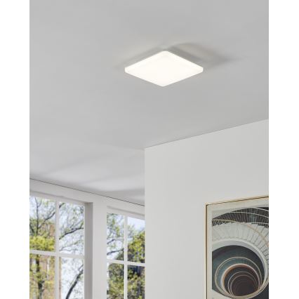 Eglo - LED потолочный светильник для ванной комнаты LED/20W/230V 2700/4000/6500K 31x31 см IP54 белый