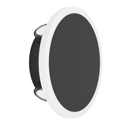 Eglo - Світлодіодний настінний світильник LED/12W/230V 3000K діаметр 17 см чорний