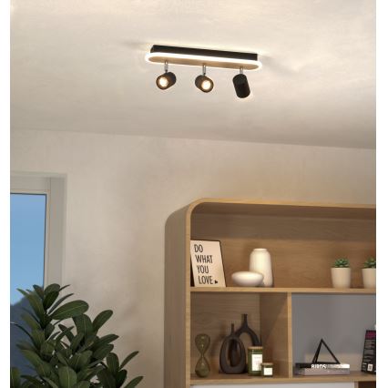 Eglo - LED точковий світильник LED/20W/230V коричневий/чорний