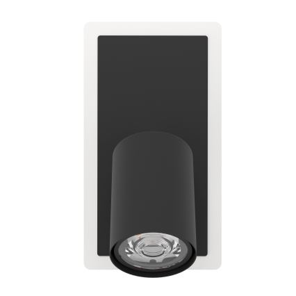 Eglo - LED настенный точечный светильник LED/7W/230V чёрный