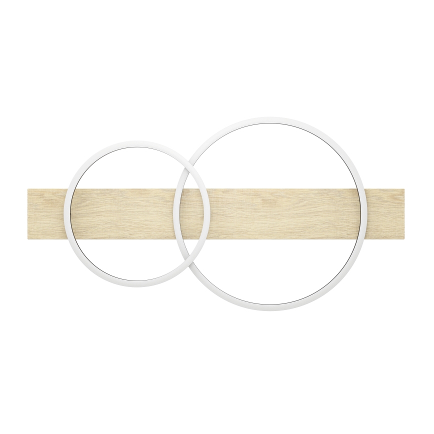 Eglo - Стельовий LED світильник 2xLED/12W/230V 3000K бежевий/чорний