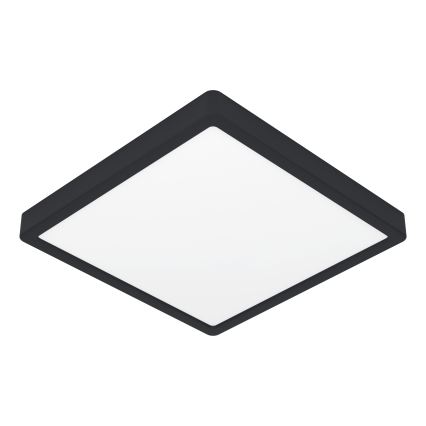Eglo - LED RGBW Диммируемый потолочный светильник для ванной комнаты LED/17,8W/230V 2700-6500K 39x39 cm IP44 черный