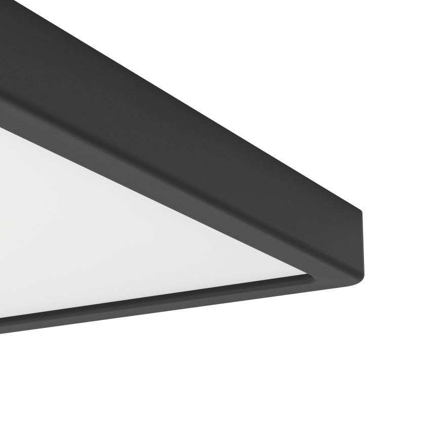 Eglo - LED RGBW Диммируемый потолочный светильник для ванной комнаты LED/17,8W/230V 2700-6500K 39x39 cm IP44 черный