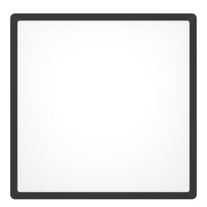 Eglo - LED RGBW Диммируемый потолочный светильник для ванной комнаты LED/17,8W/230V 2700-6500K 39x39 cm IP44 черный