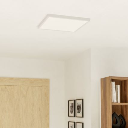 Eglo - Диммируемый потолочный светильник для ванной LED RGBW, 17,8W, 230V, 2700-6500K, диаметр 39 см, IP44, белый