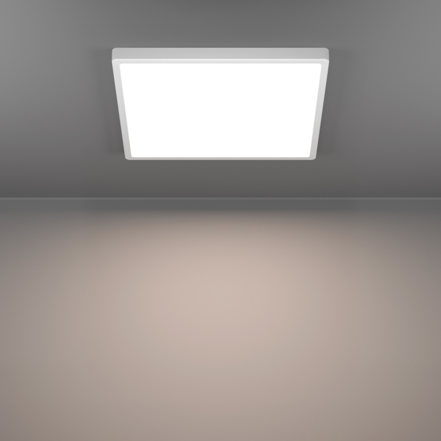 Eglo - Диммируемый потолочный светильник для ванной LED RGBW, 17,8W, 230V, 2700-6500K, диаметр 39 см, IP44, белый