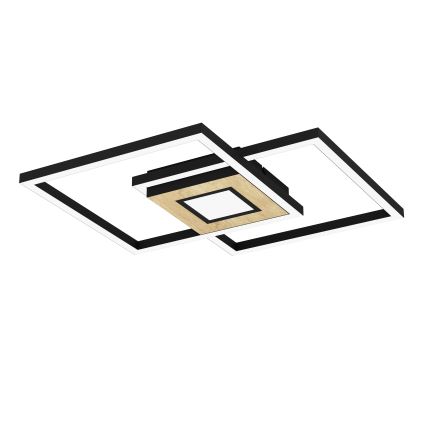 Eglo - Светодиодный потолочный светильник с регулированием яркости 2xLED/17W/230V +1xLED/4,2W 2700-6500K + дистанционное управление