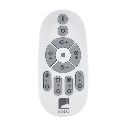 Eglo - Светодиодный потолочный светильник с регулированием яркости 2xLED/17W/230V +1xLED/4,2W 2700-6500K + дистанционное управление