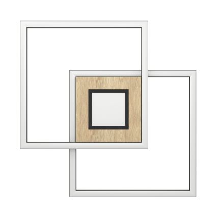 Eglo - LED затемнюваний стельовий світильник 2xLED/17W/230V +LED/4,2W 2700-6500K + дистанційне керування